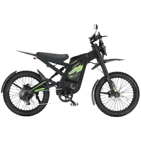 Ouxi GT-2000 - Off-road fatbike - Πράσινο