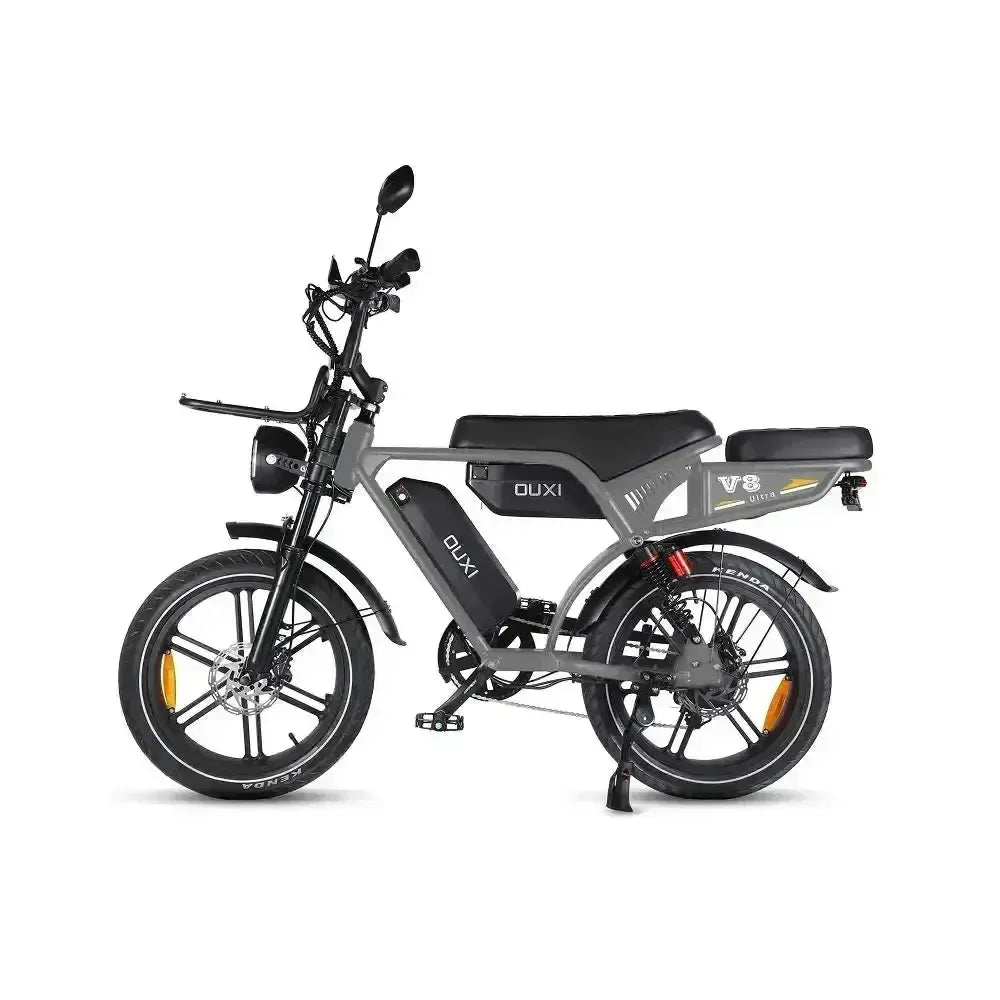 Ouxi V8 Ultra Max - Σκούρο γκρι - Καφέ σέλα