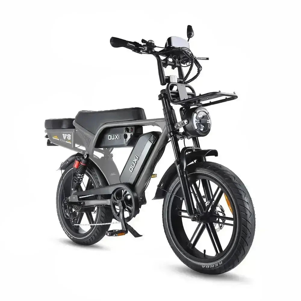Ouxi V8 Ultra Max - Σκούρο γκρι - Καφέ σέλα
