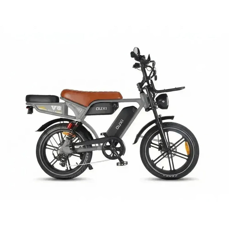 Ouxi V8 Ultra Max - Σκούρο γκρι - Καφέ σέλα
