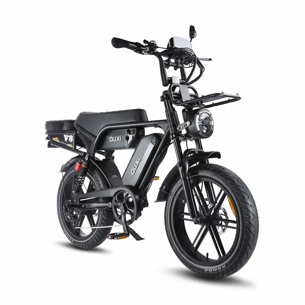 Ouxi V8 Ultra Max - Μαύρο - Καφέ Σέλα