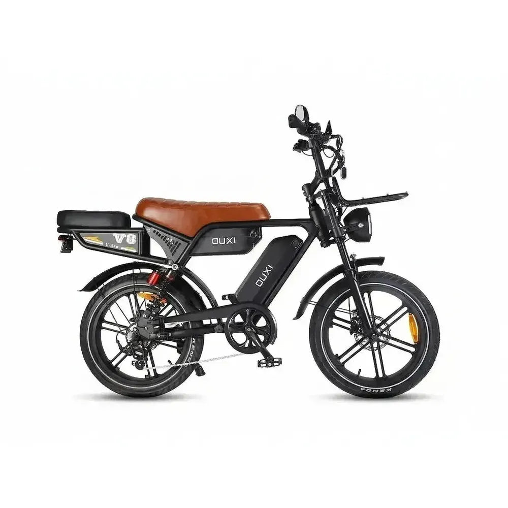 Ouxi V8 Ultra Max - Μαύρο - Καφέ Σέλα