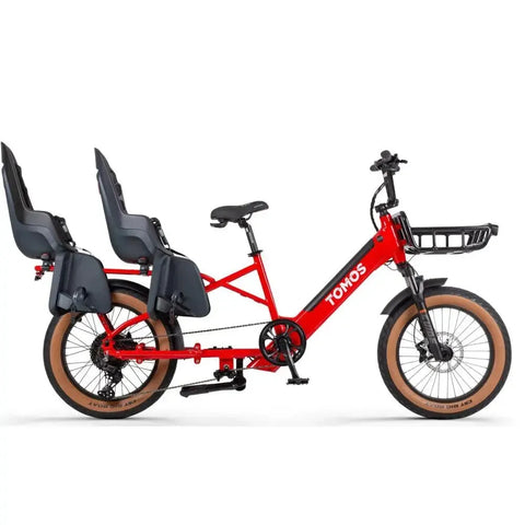 Tomos E-Cargo - Longtail - Κόκκινο
