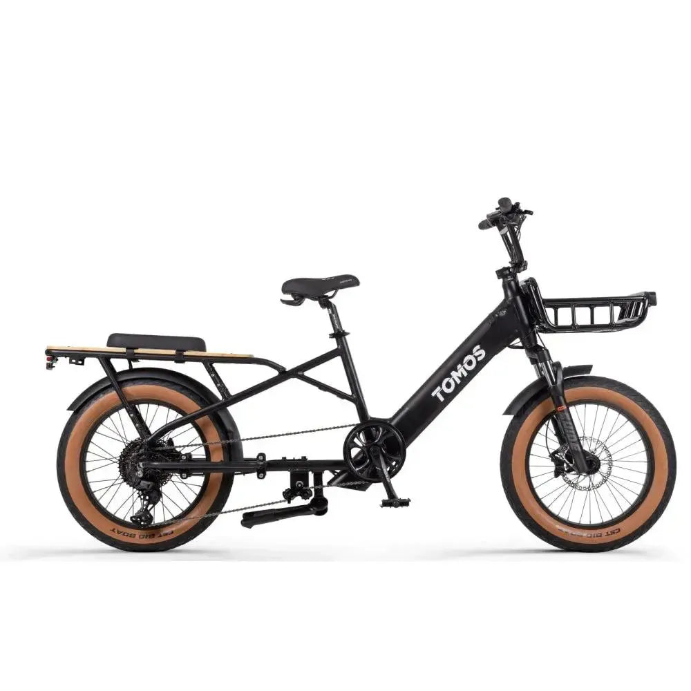 Tomos E-Cargo - Longtail - Μαύρο