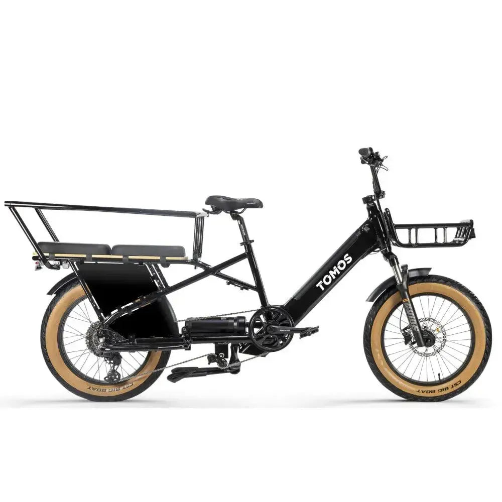 Tomos E-Cargo - Longtail - Μαύρο