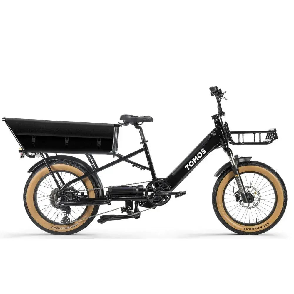 Tomos E-Cargo - Longtail - Μαύρο