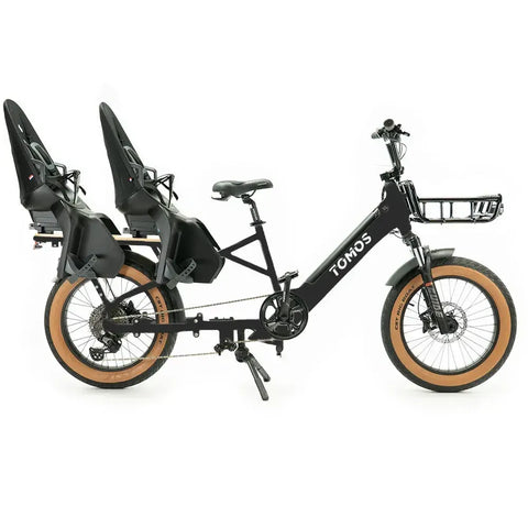 Tomos E-Cargo - Longtail - Μαύρο